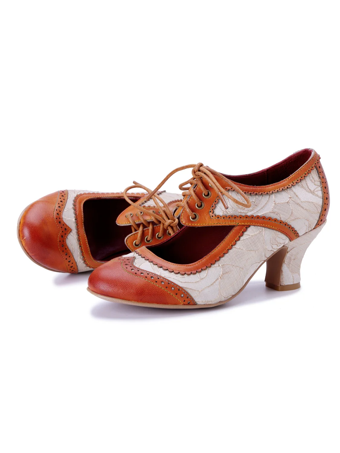 Soffia | My Fair Lady Leather Oxford - brown - Image 7