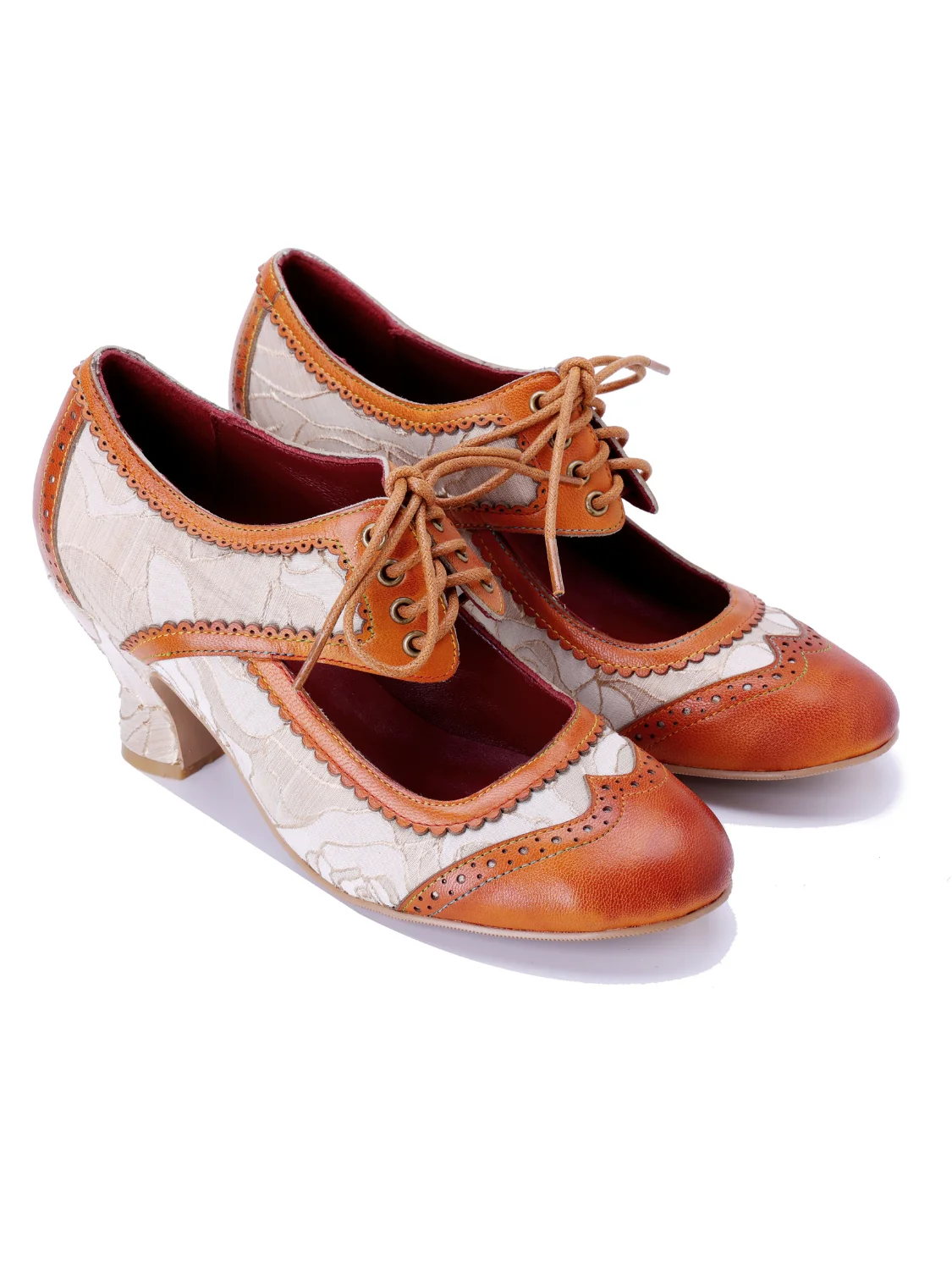 Soffia | My Fair Lady Leather Oxford - brown - Image 9