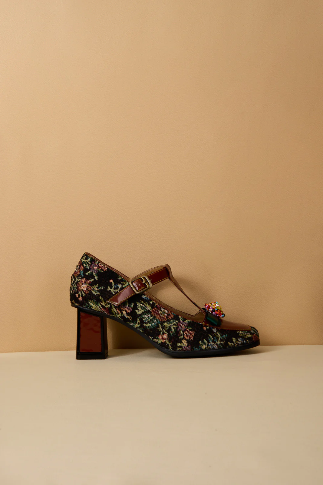 Soffia | Reese Sprinkle Applique T-Strap Pump - Image 10