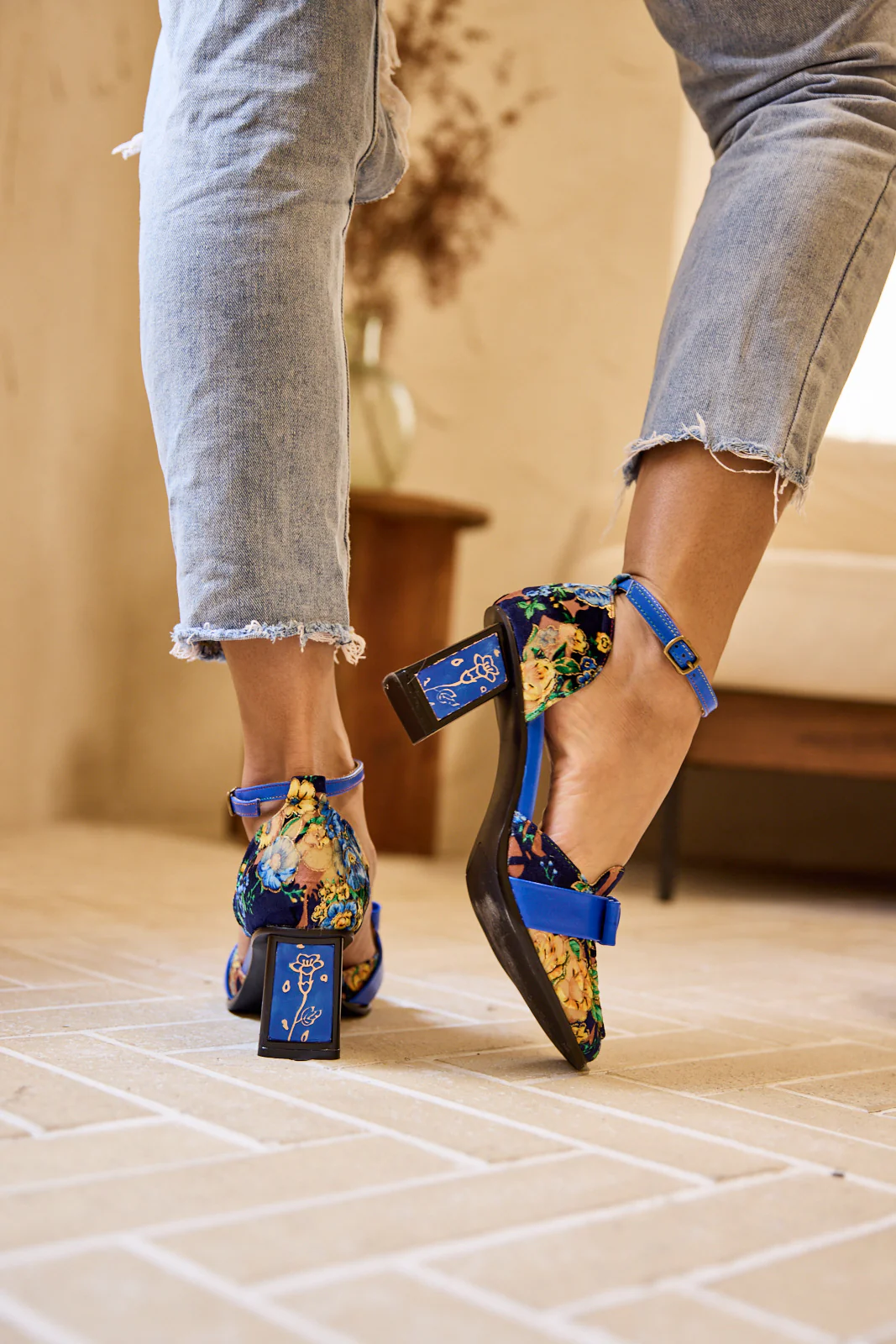 Soffia | Romantic Zephyra Floral Pump Heels - Image 5