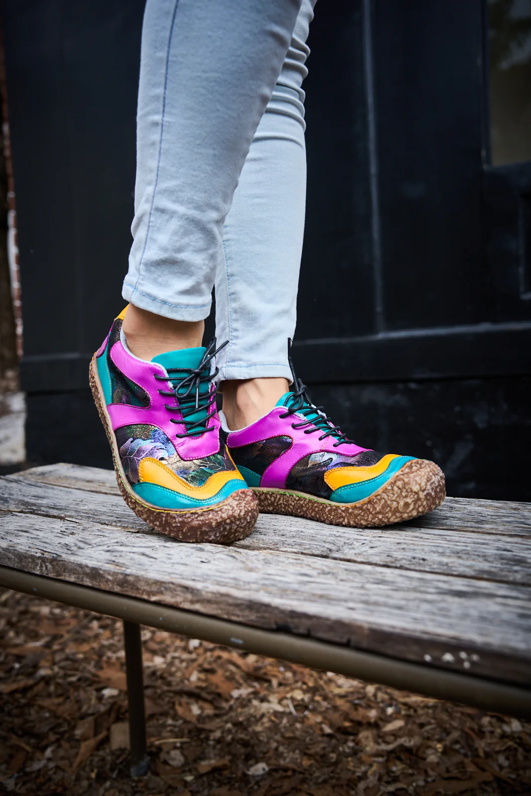 Soffia | Sashay My Way Leather Fashion Sneaker - Image 3