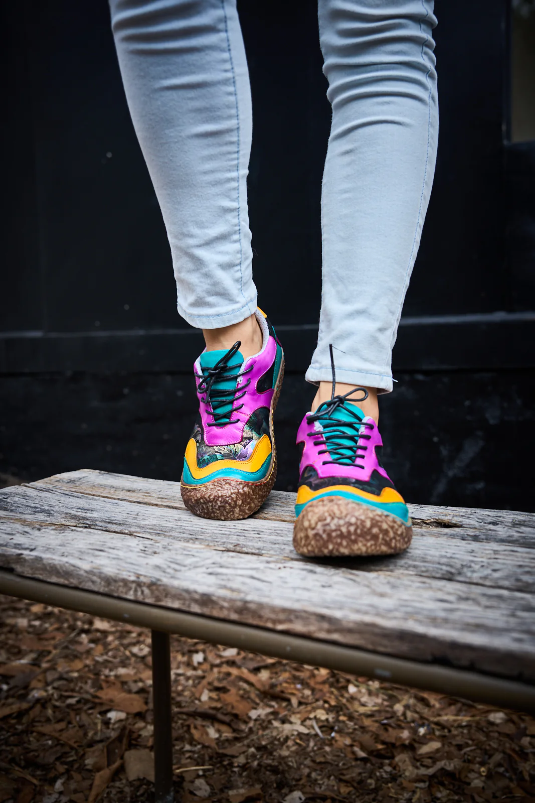 Soffia | Sashay My Way Leather Fashion Sneaker - Image 4