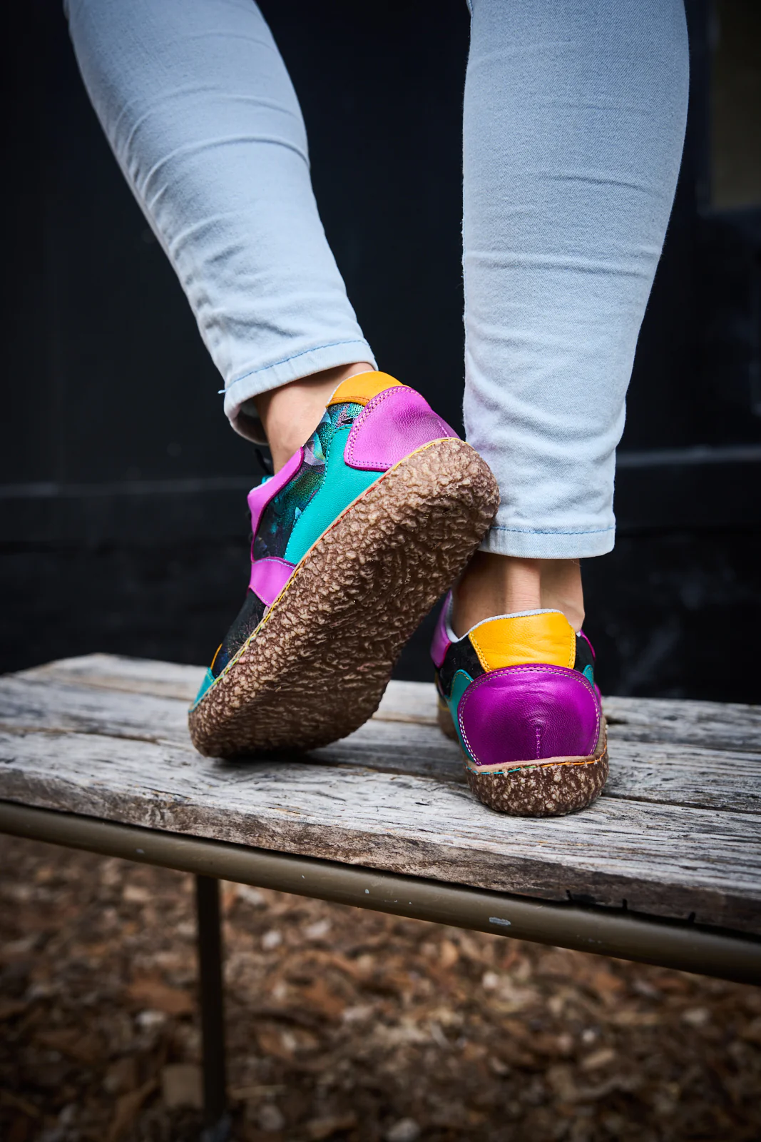 Soffia | Sashay My Way Leather Fashion Sneaker - Image 8
