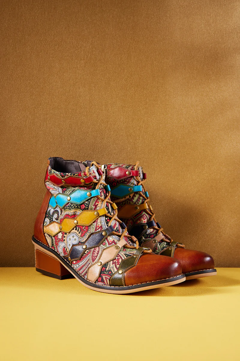 Soffia | Show Off Treasure Leather Ankle Boots - Image 10
