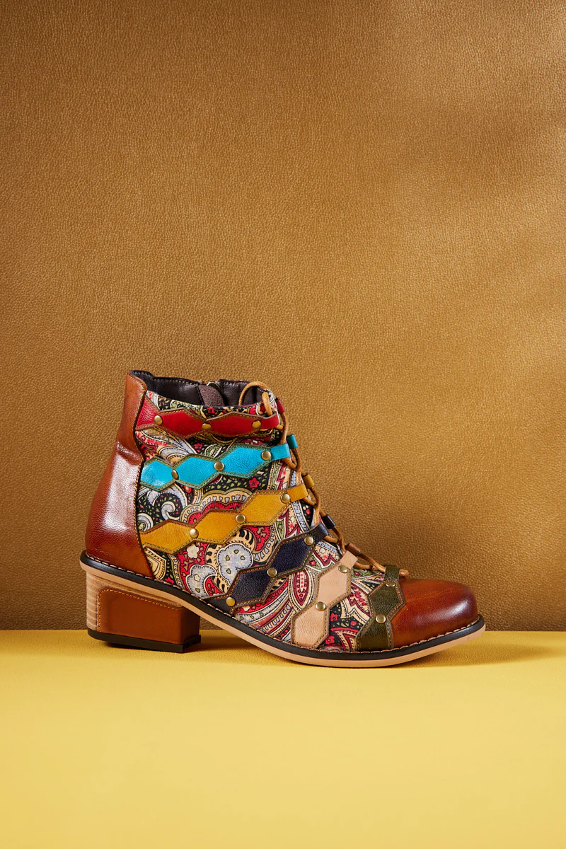 Soffia | Show Off Treasure Leather Ankle Boots - Image 11