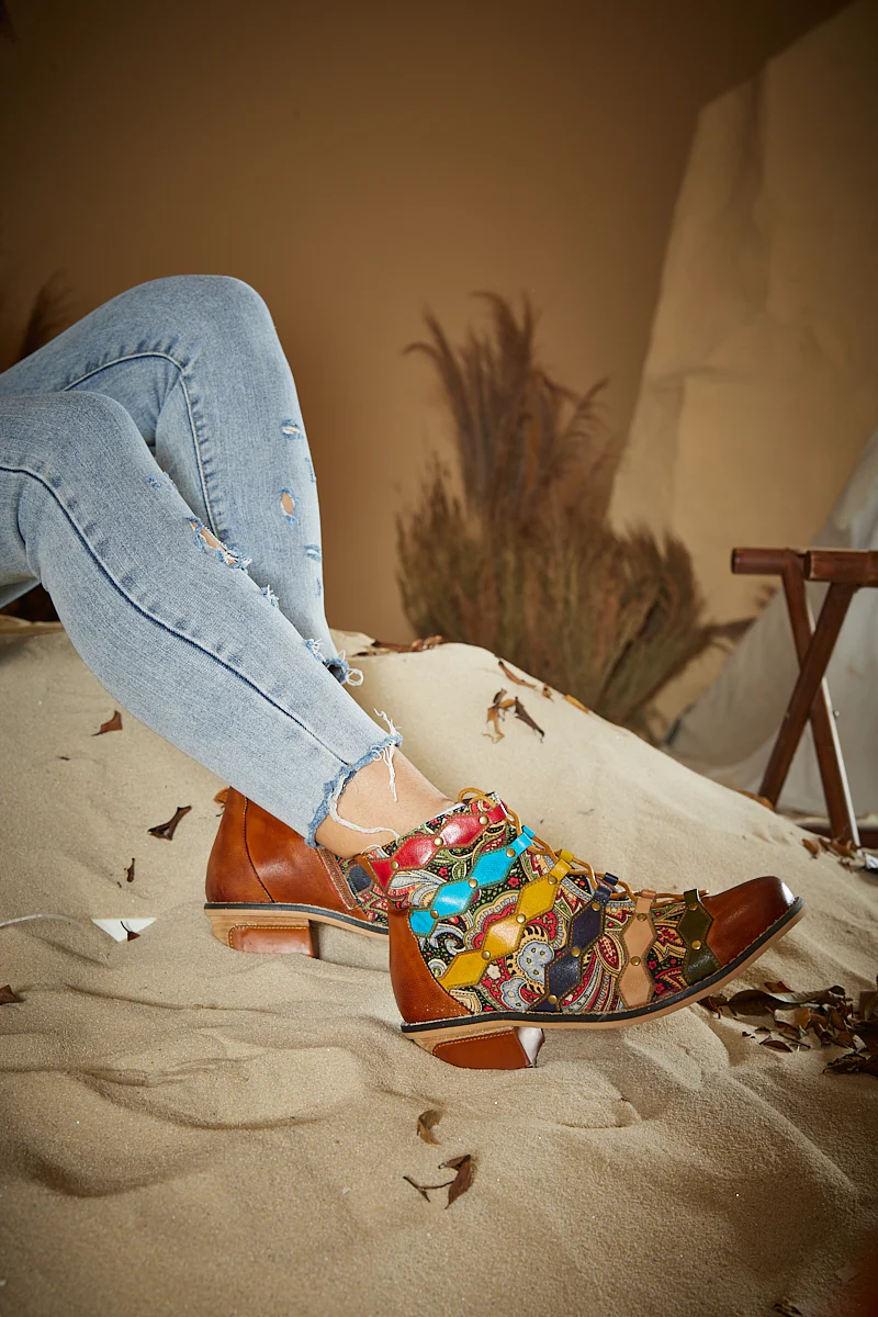 Soffia | Show Off Treasure Leather Ankle Boots - Image 8