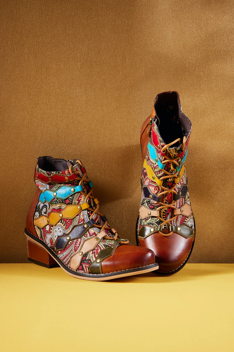 Soffia | Show Off Treasure Leather Ankle Boots - Image 9