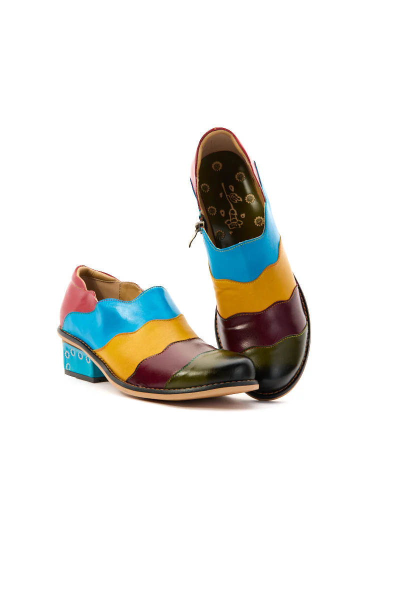 Soffia | Sweet Summertime Leather Booties - Image 9