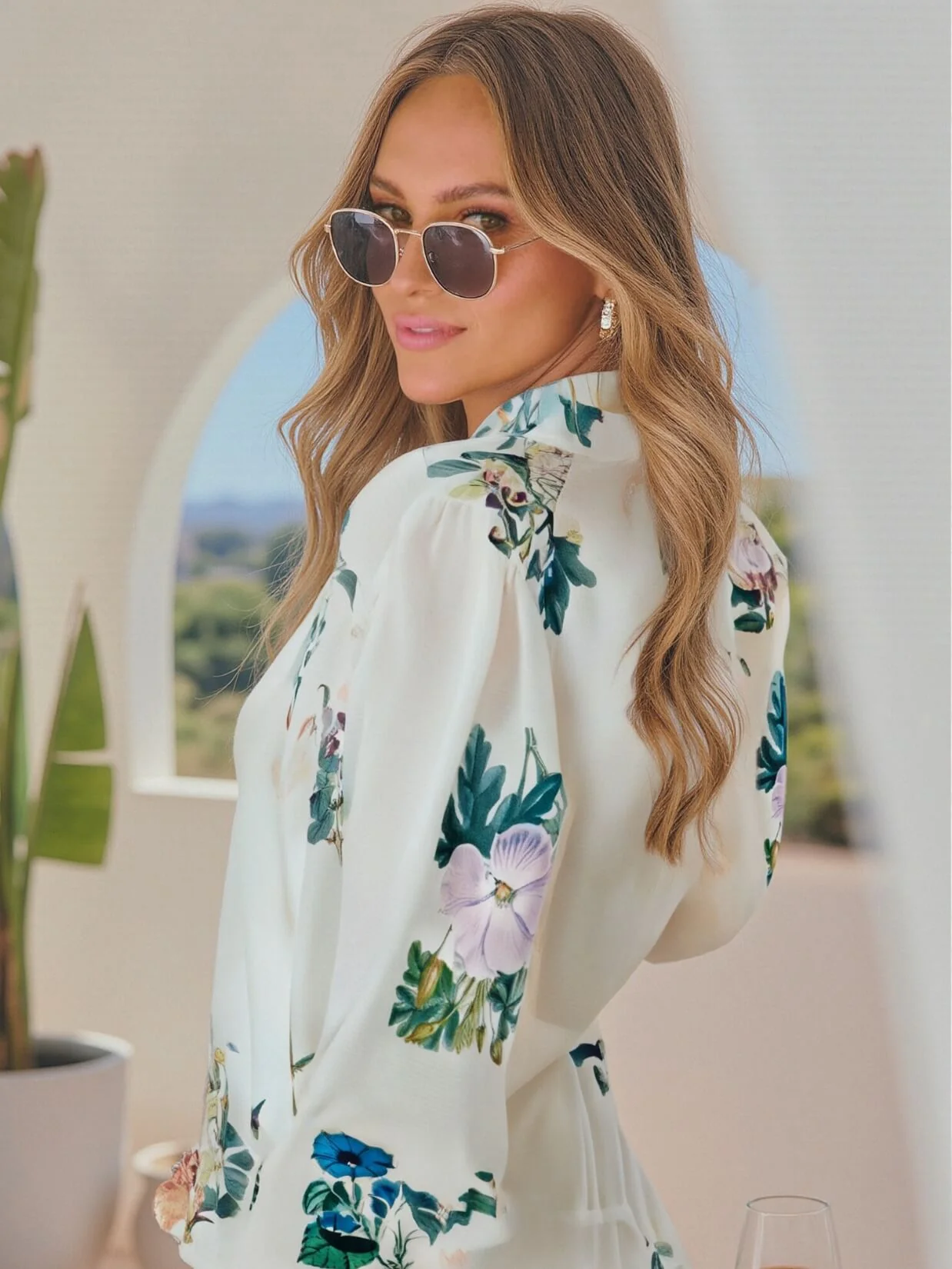 Solla Floral Linen Blend Matching Sets - Image 6