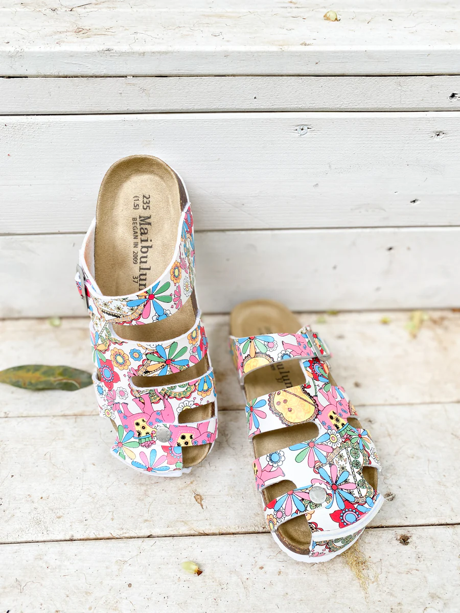 Strappy Slide Clogs Clog Shoes Sandals - Maibulun - Image 10