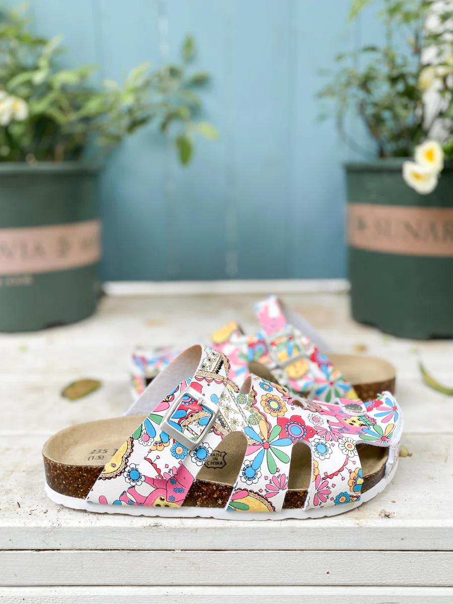 Strappy Slide Clogs Clog Shoes Sandals - Maibulun - Image 11