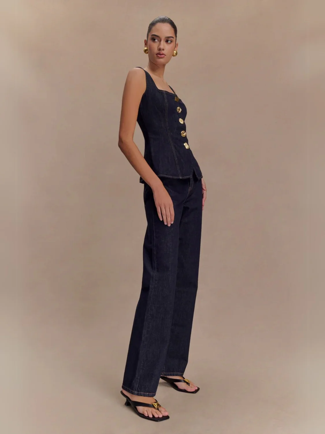 Sweet Haze Denim Matching Sets - Image 2