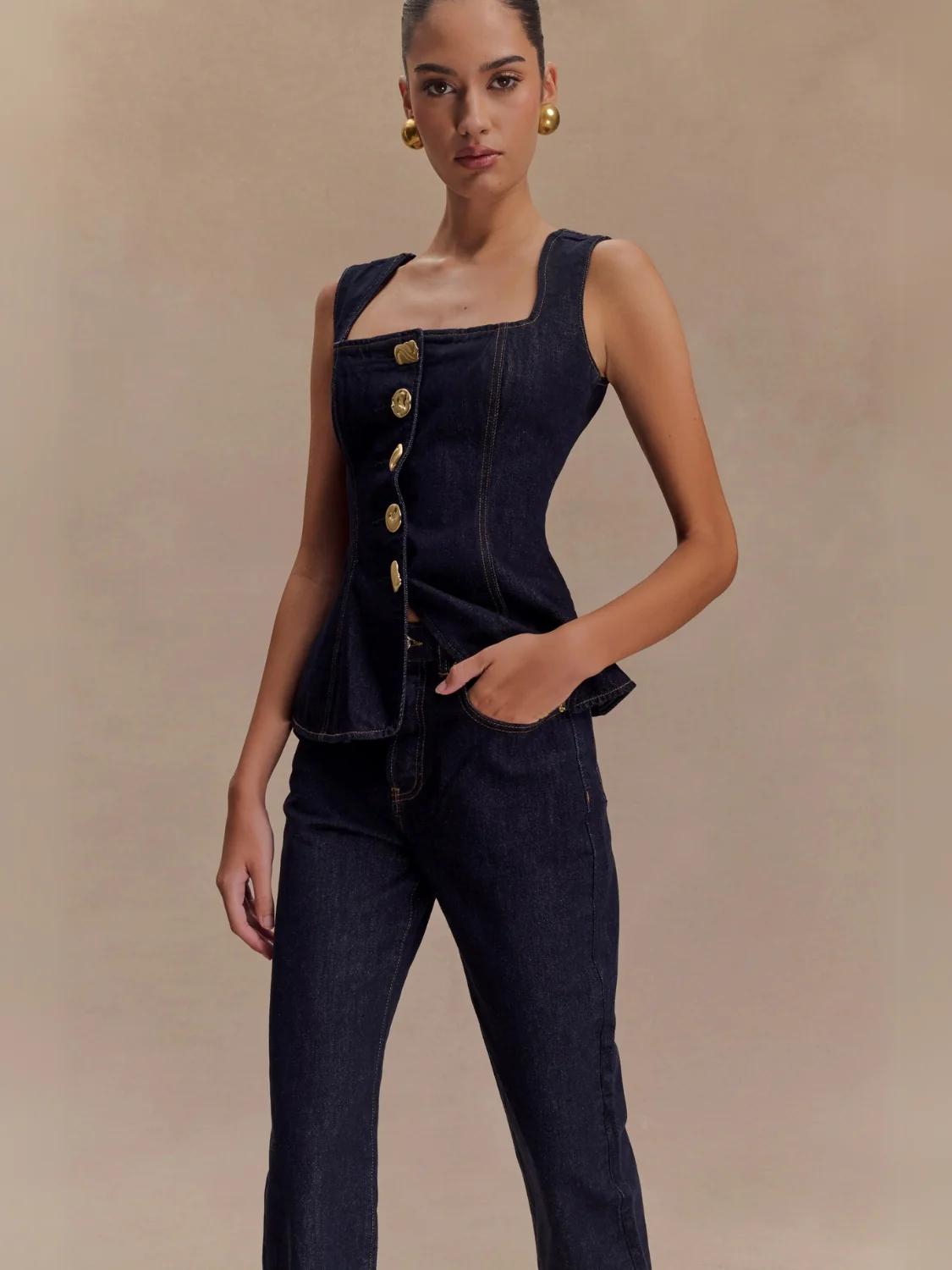 Sweet Haze Denim Matching Sets - Image 6