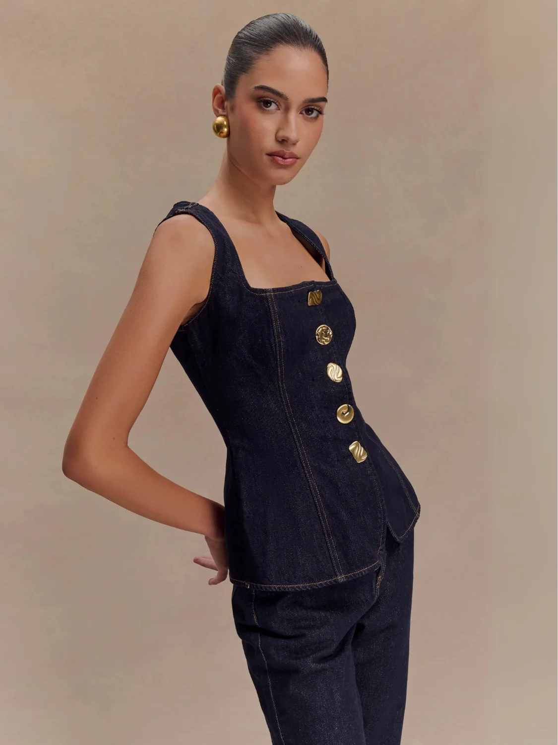 Sweet Haze Denim Matching Sets - Image 7