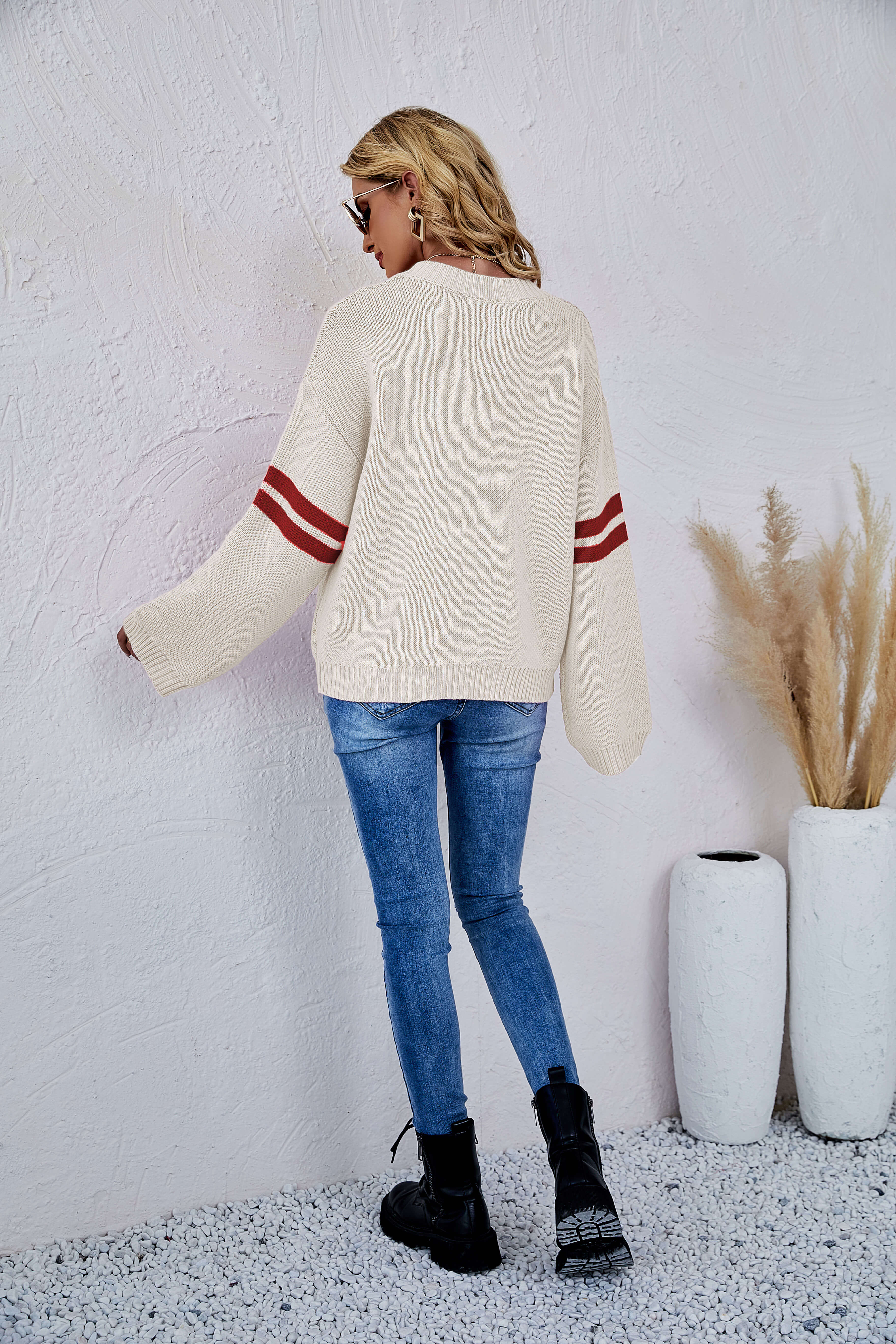 Sweetie With Heart Pullover Knit Sweater - Image 13