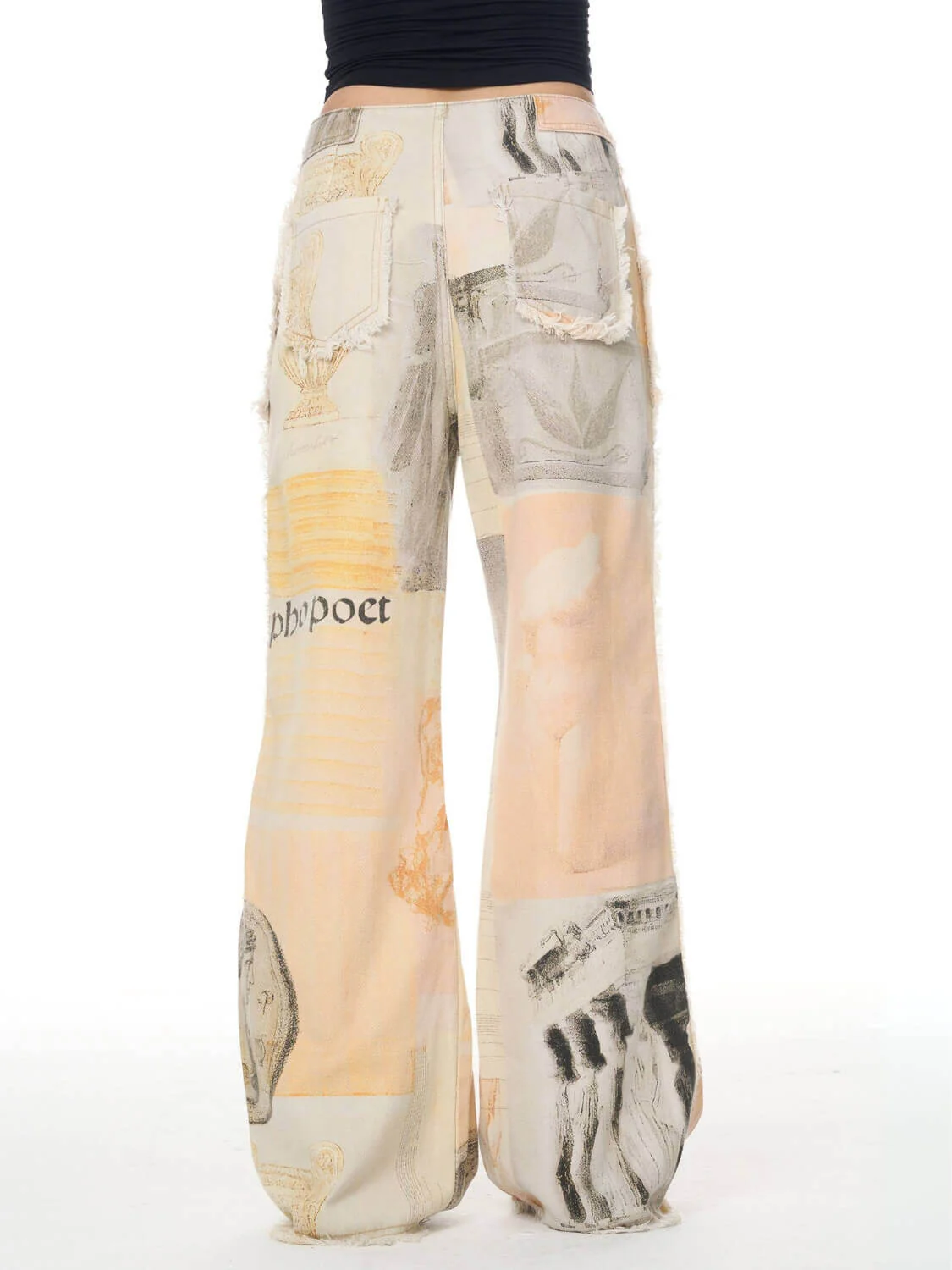 The Apollo Journal Wide Leg Flare Jeans - Image 7