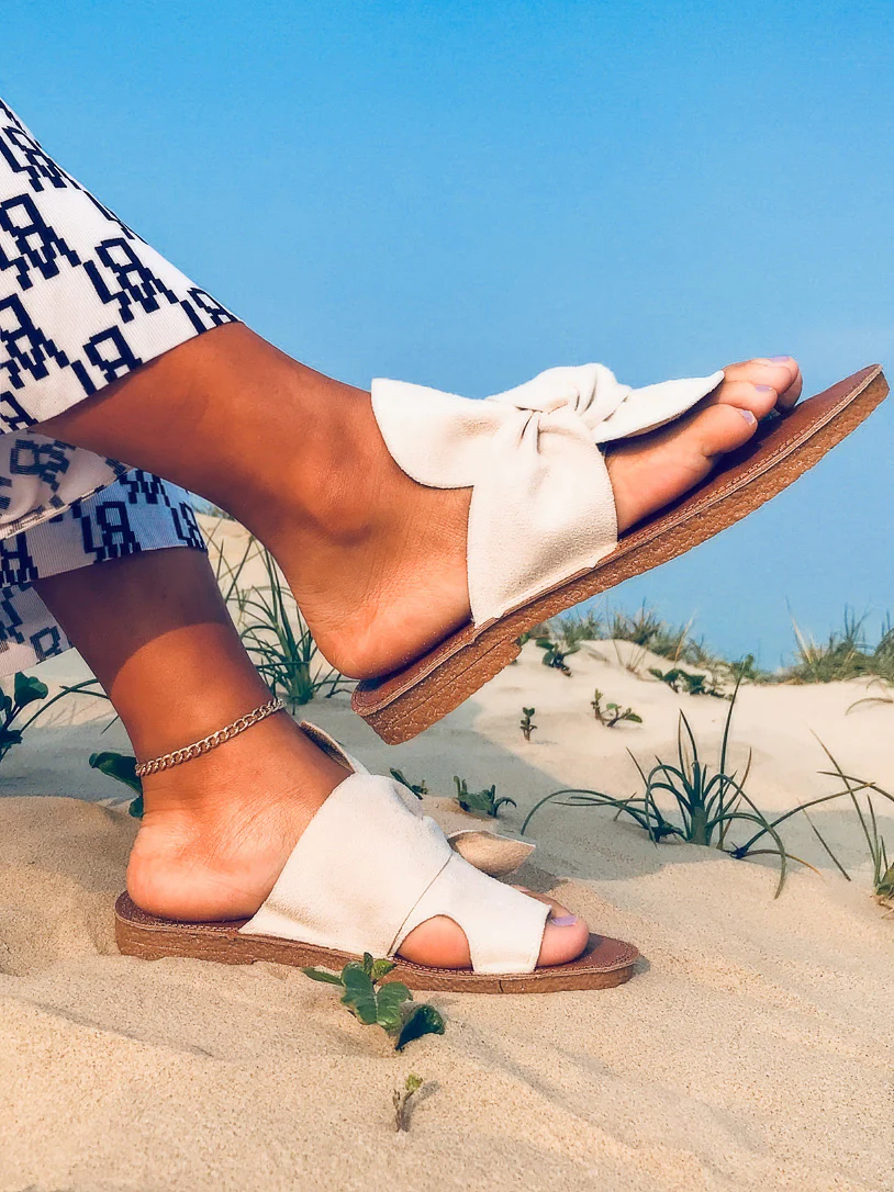 Tie Bow Stock Sandal - En Bloom - Image 11