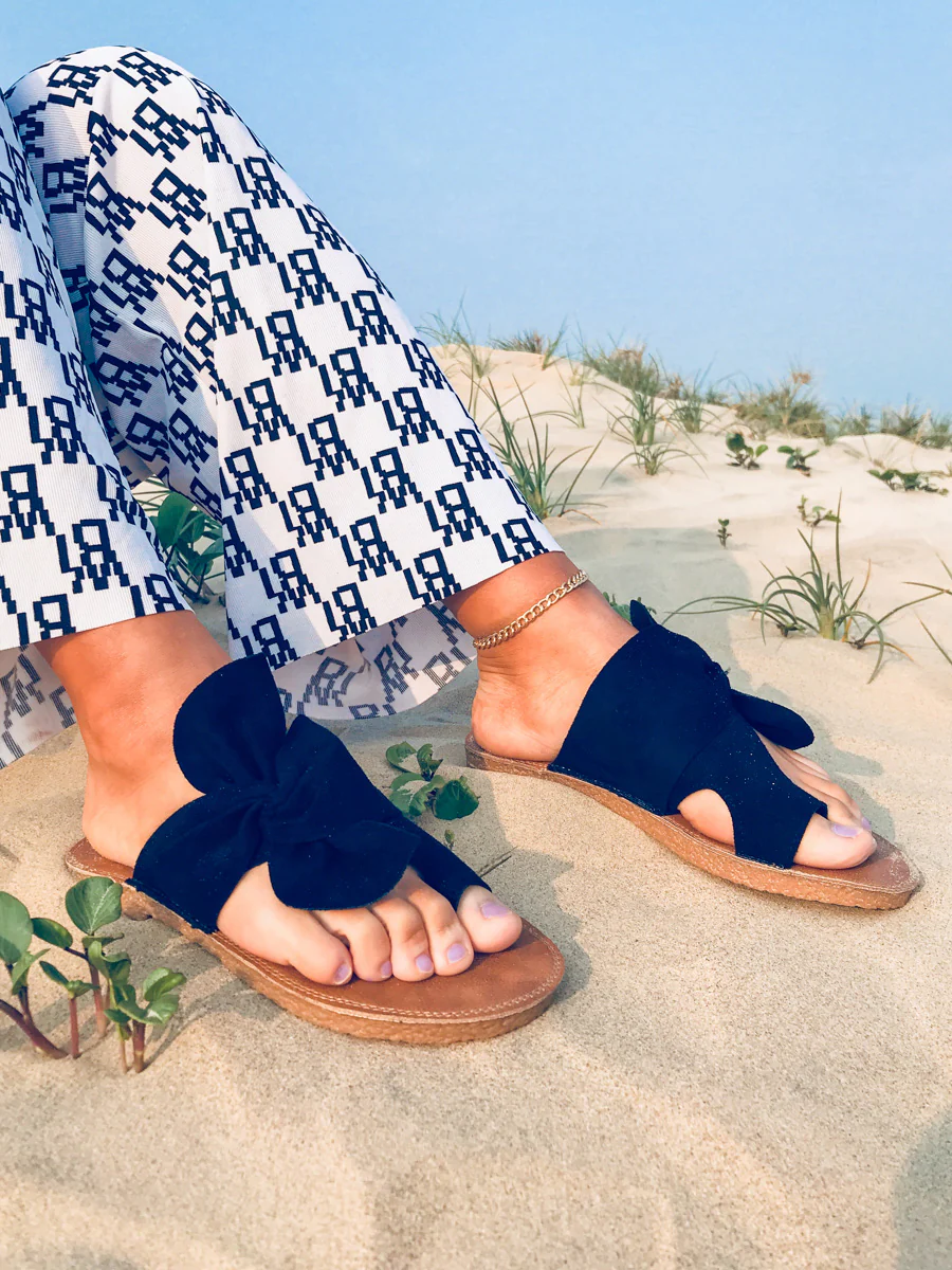 Tie Bow Stock Sandal - En Bloom - Image 8