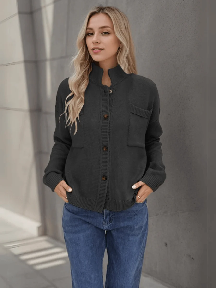 Vince Bust Pocketed Cardigan - Image 6
