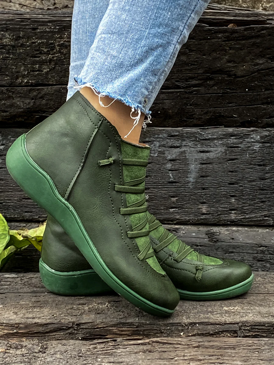 Vintage Ankle Boots - EN BLOOM - Image 9