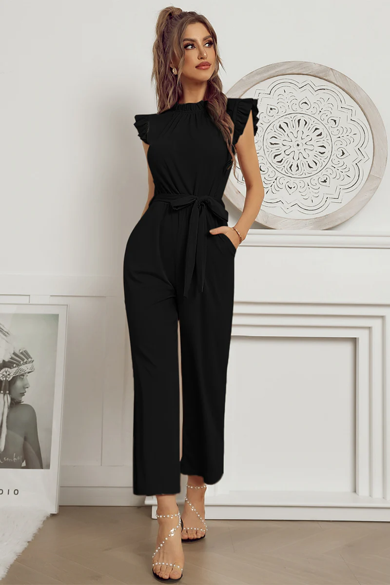 YLIKA JUMPSUIT - BLACK - Image 2