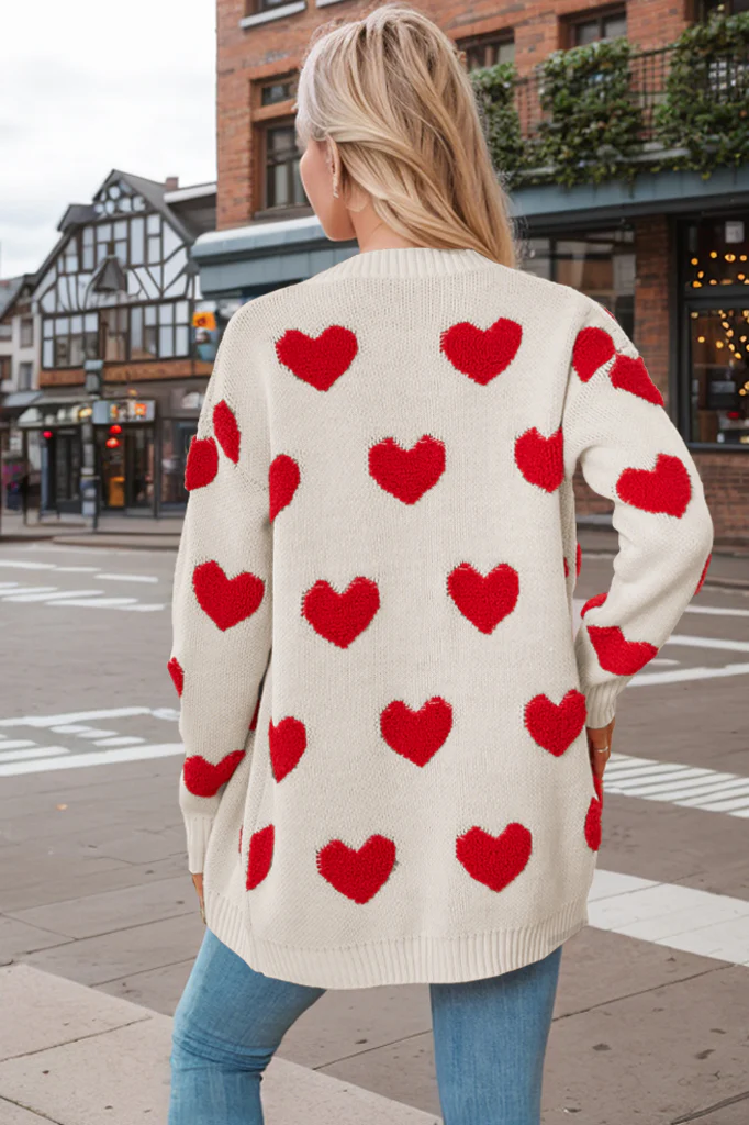 Yours Truly Heat Sweater Cardigan - Image 12