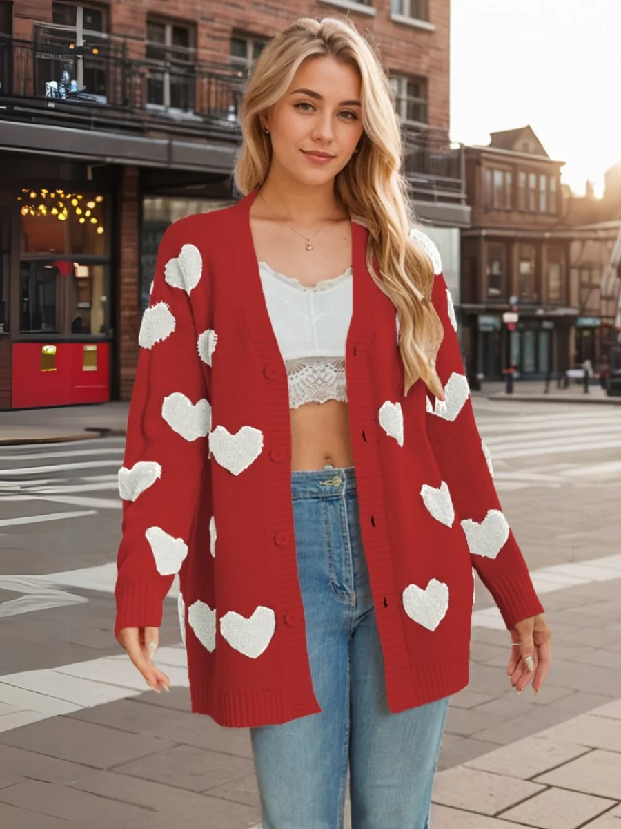 Yours Truly Heat Sweater Cardigan - Image 13