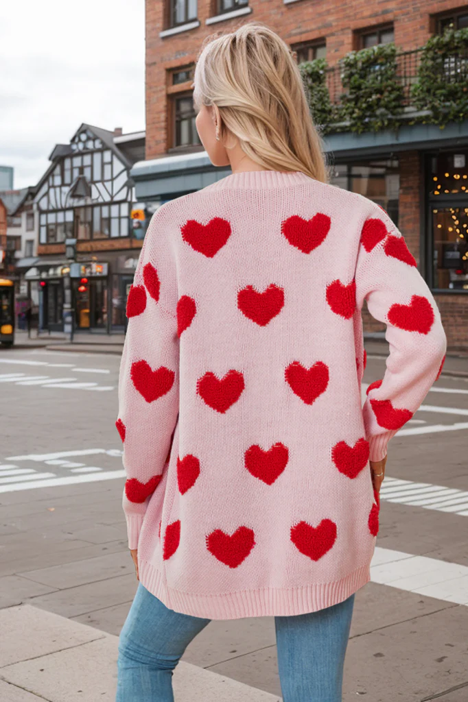 Yours Truly Heat Sweater Cardigan - Image 6